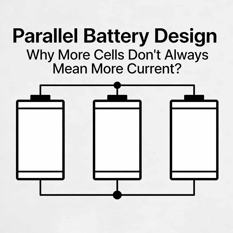 Parallel Battery Design Why More Cells Don't Always Mean More Current