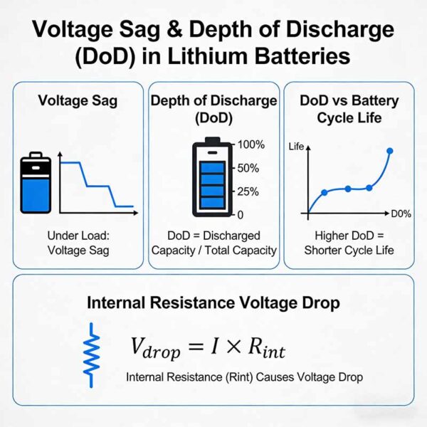 Understanding Voltage Sag and Depth of Discharge (DoD)