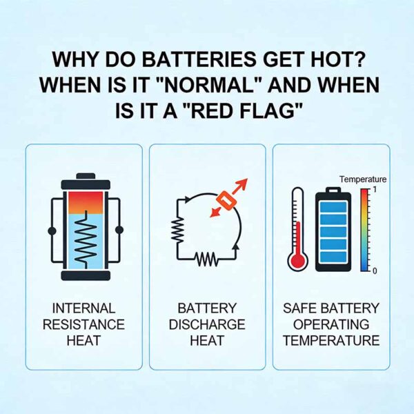 Why Do Batteries Get Hot When is it Normal and When is it a Red Flag