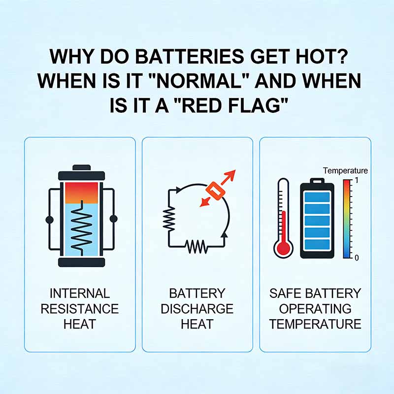 Why Do Batteries Get Hot When is it Normal and When is it a Red Flag