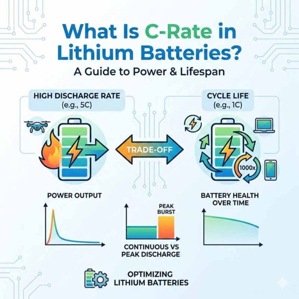 What Is C-Rate in Lithium Batteries A Guide to Power & Lifespan